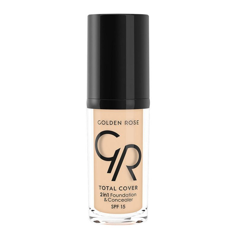 FOND DE TEINT ET CORRECTEUR TOTAL COVER 2 IN 2 GOLDEN ROSE