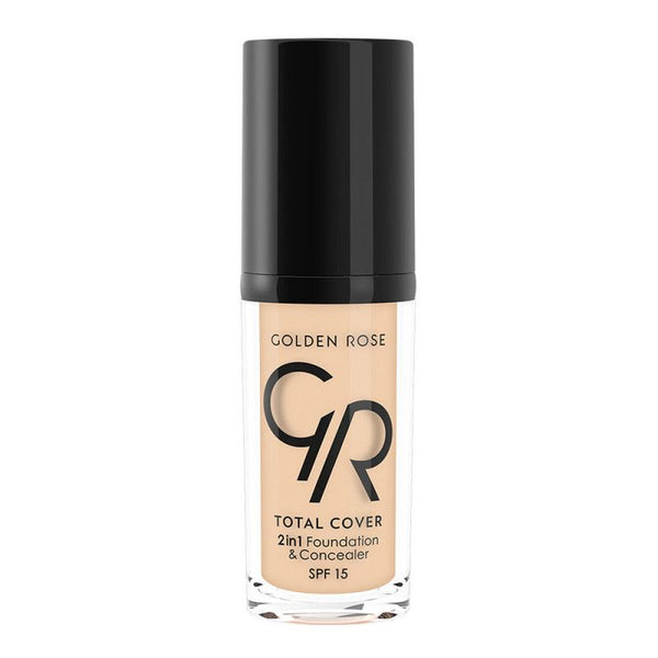 FOND DE TEINT ET CORRECTEUR TOTAL COVER 2 IN 2 GOLDEN ROSE