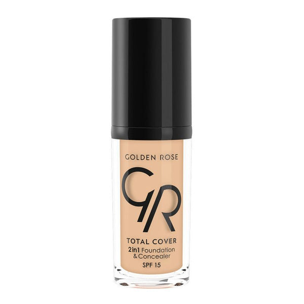 FOND DE TEINT ET CORRECTEUR TOTAL COVER 2 IN 2 GOLDEN ROSE
