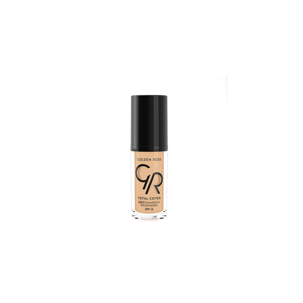 FOND DE TEINT ET CORRECTEUR TOTAL COVER 2 IN 2 GOLDEN ROSE