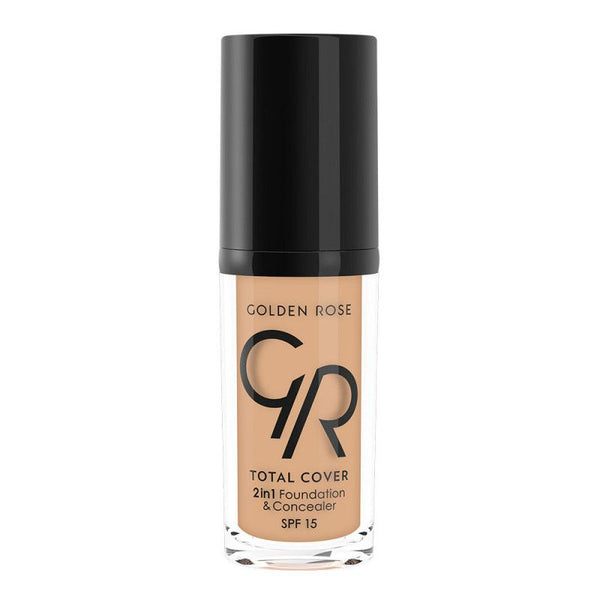 FOND DE TEINT ET CORRECTEUR TOTAL COVER 2 IN 2 GOLDEN ROSE