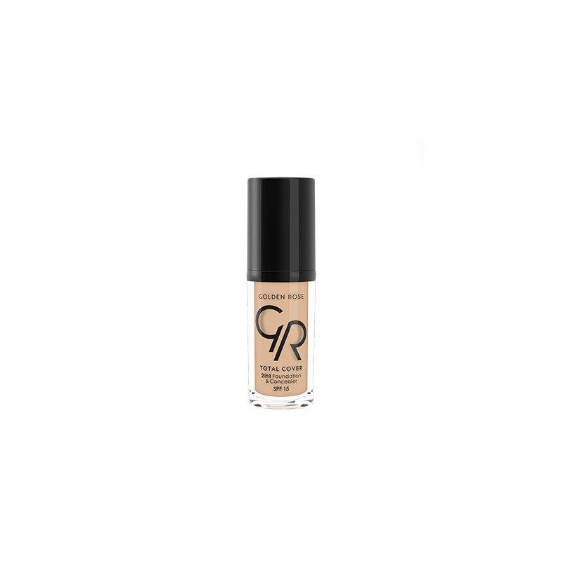 FOND DE TEINT ET CORRECTEUR TOTAL COVER 2 IN 2 GOLDEN ROSE