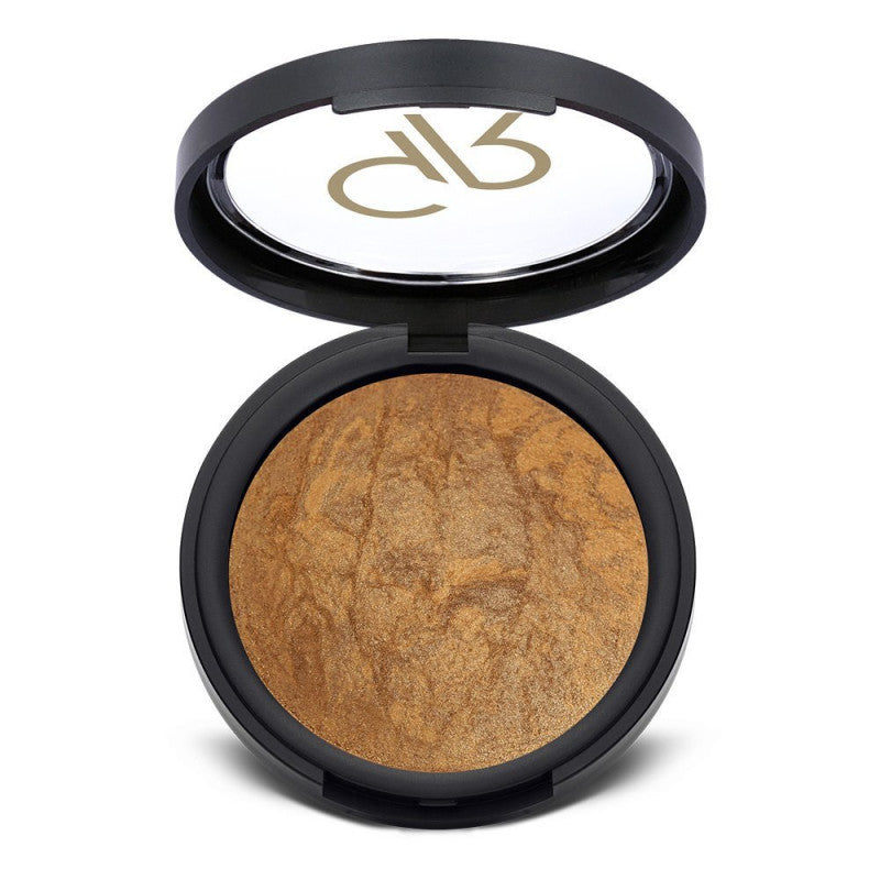 POUDRE TERRACOTA MARBRE-PAILLETE GOLDEN ROSE
