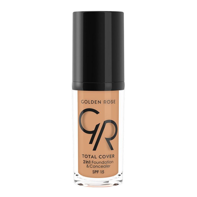 FOND DE TEINT ET CORRECTEUR TOTAL COVER 2 IN 2 GOLDEN ROSE