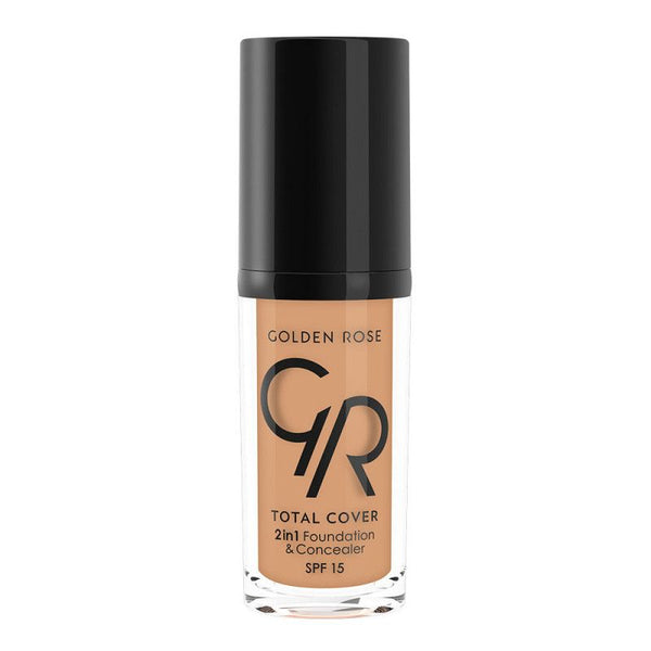 FOND DE TEINT ET CORRECTEUR TOTAL COVER 2 IN 2 GOLDEN ROSE