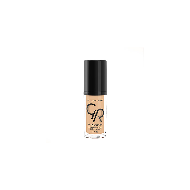 FOND DE TEINT ET CORRECTEUR TOTAL COVER 2 IN 2 GOLDEN ROSE