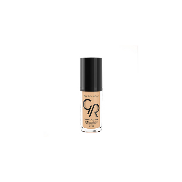 FOND DE TEINT ET CORRECTEUR TOTAL COVER 2 IN 2 GOLDEN ROSE