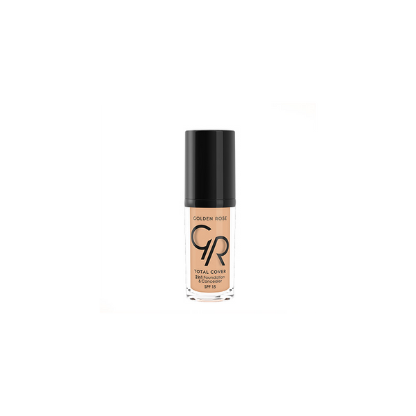 FOND DE TEINT ET CORRECTEUR TOTAL COVER 2 IN 2 GOLDEN ROSE