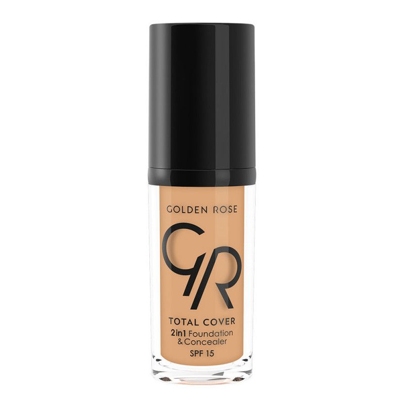 FOND DE TEINT ET CORRECTEUR TOTAL COVER 2 IN 2 GOLDEN ROSE