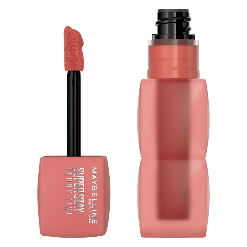 Maybelline New York – Superstay Teddy Tint Blush à lèvres liquide fini mat fondu