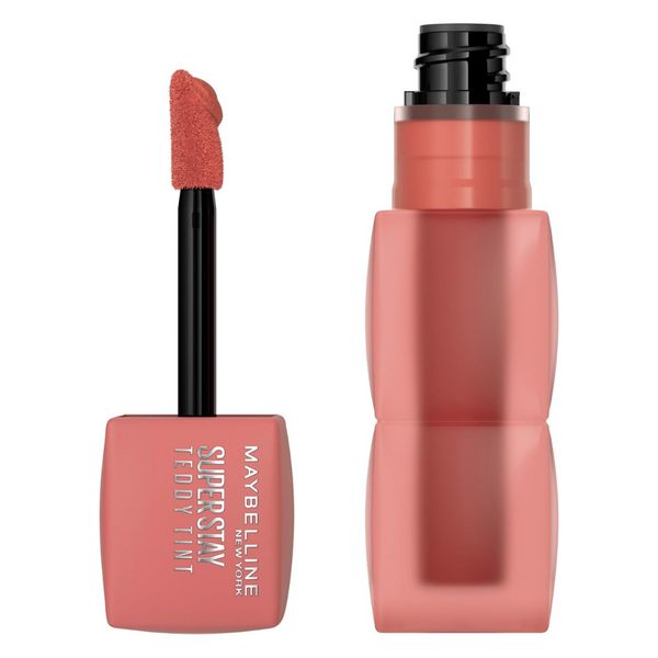 Maybelline New York – Superstay Teddy Tint Blush à lèvres liquide fini mat fondu
