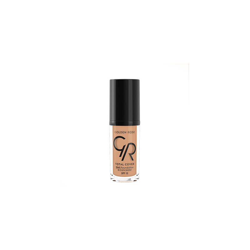 FOND DE TEINT ET CORRECTEUR TOTAL COVER 2 IN 2 GOLDEN ROSE