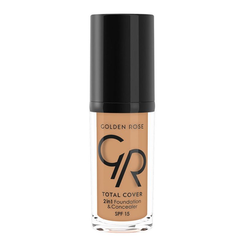 FOND DE TEINT ET CORRECTEUR TOTAL COVER 2 IN 2 GOLDEN ROSE