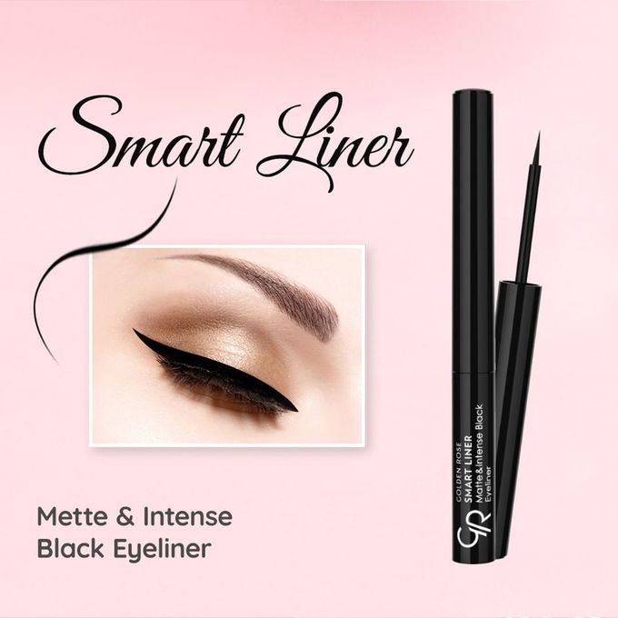 EYELINER SMART MATTE & INTENSE NOIR GOLDEN ROSE