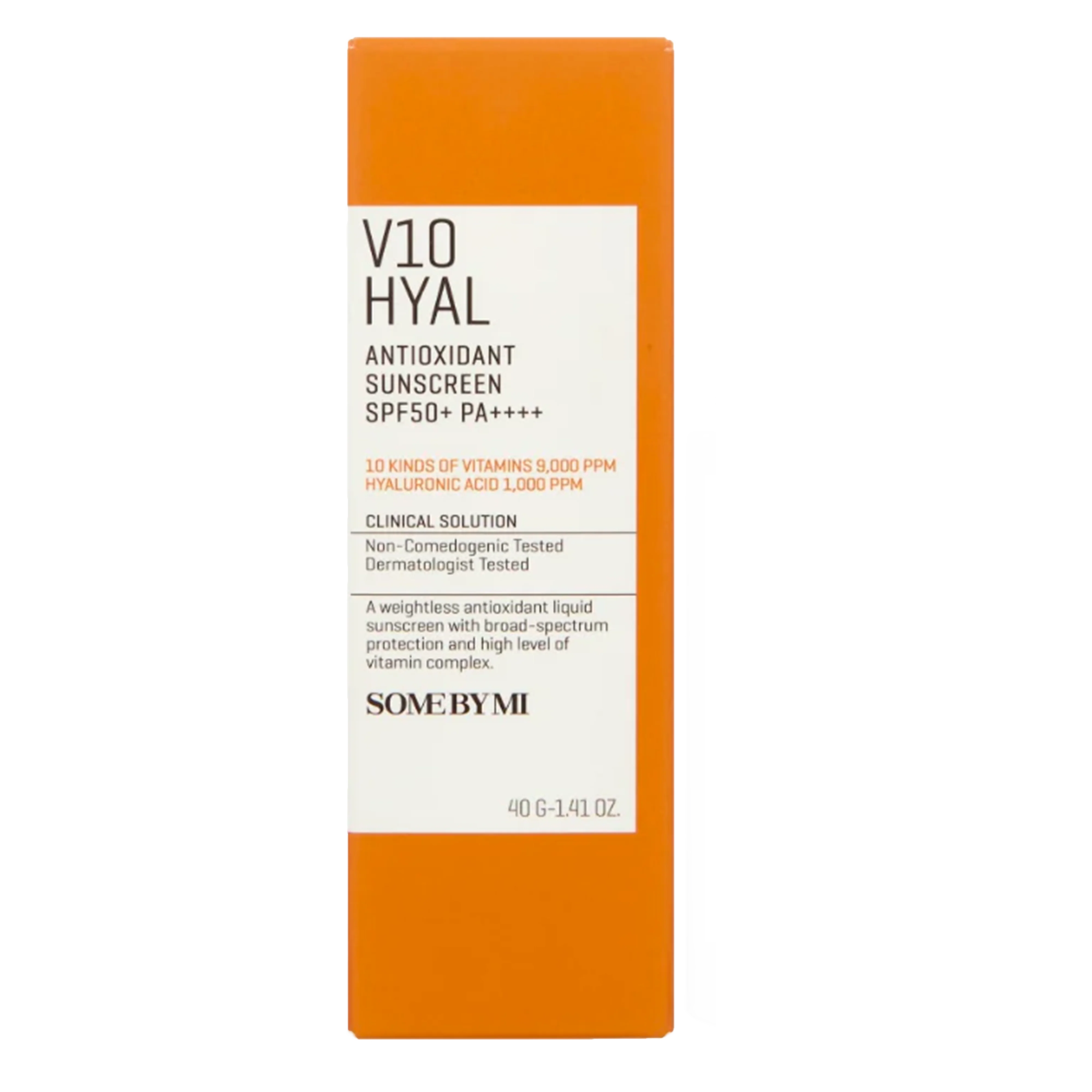 V10 HYAL ANTIOXIDANT SUNSCREEN 40G
