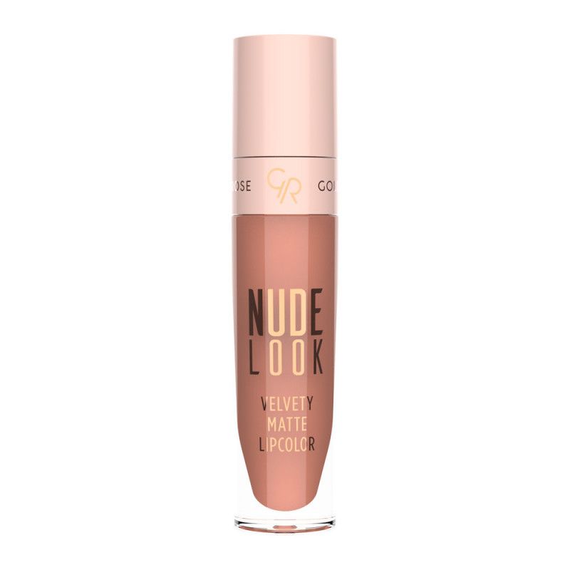 ROUGE A LEVRES NUDE LOOK VELVETY MATTE GOLDEN ROSE