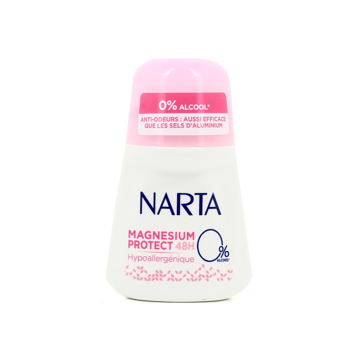 NARTA Déodorant Magnésium Protect 48H Hypoallergénique