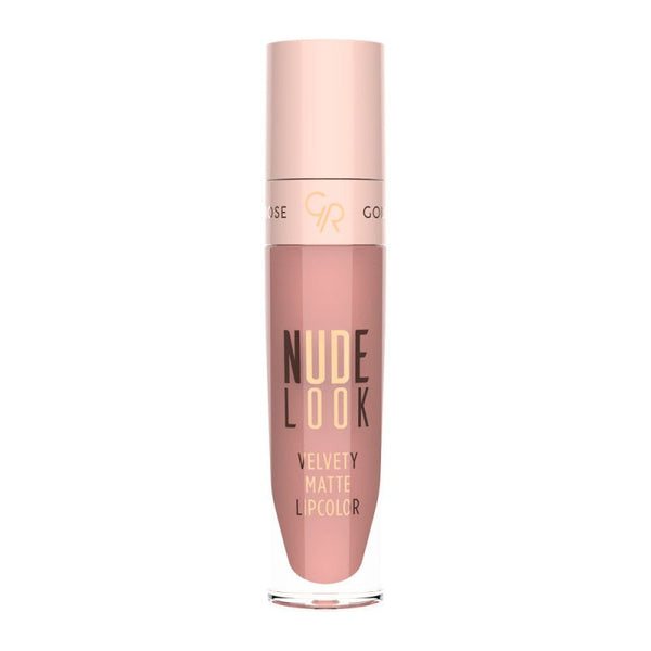 ROUGE A LEVRES NUDE LOOK VELVETY MATTE GOLDEN ROSE