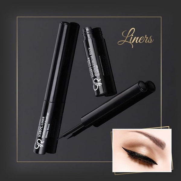 EYELINER VINYL WATERPROOF NOIR GOLDEN ROSE