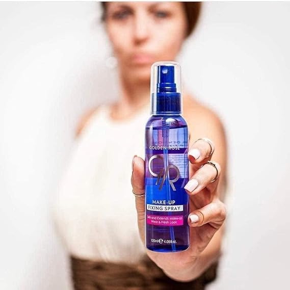 MAKE UP FIXING SPRAY GOLDEN ROSE