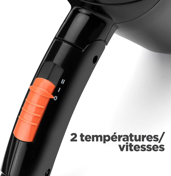 Sèche cheveux moteur DC 2000W poignée pliante 5344E