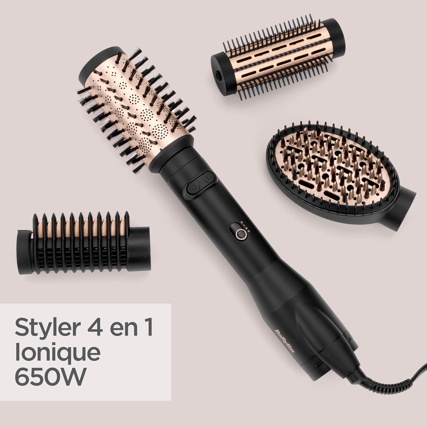 Brosse soufflante rotative, 650W AS970E
