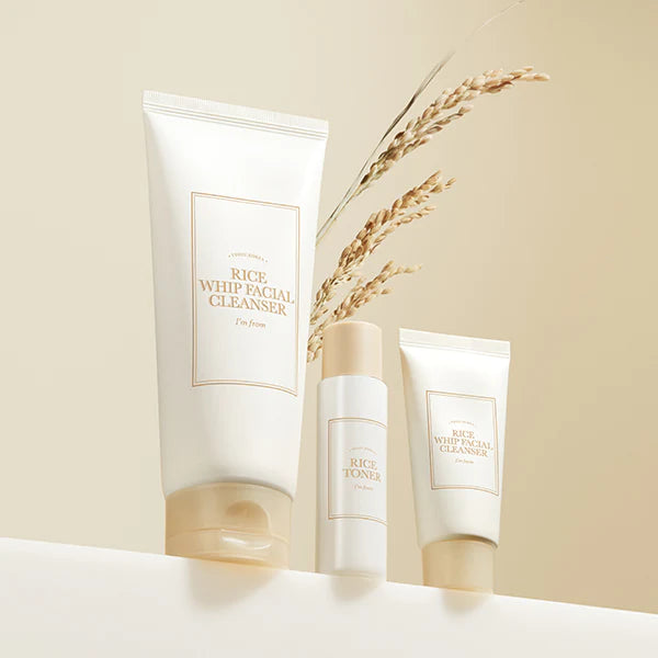 Rice Whip Facial Cleanser Set