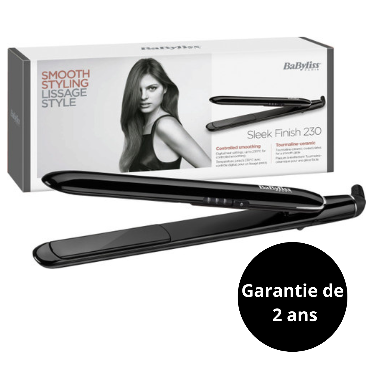 BaByliss Lisseur Plaques 25 x 90mm ST255E