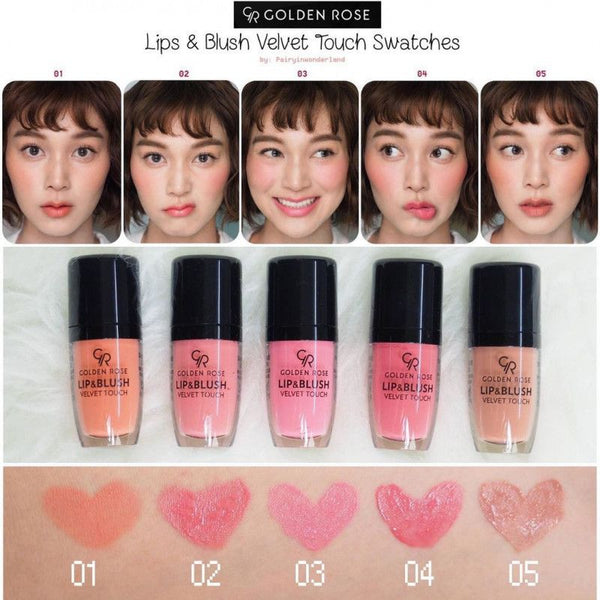 CREME LEVRES ET JOUES GOLDEN ROSE