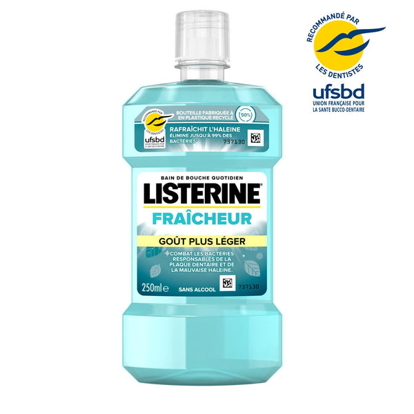Bain de Bouche LISTERINE Fraicheur Goût Plus Léger