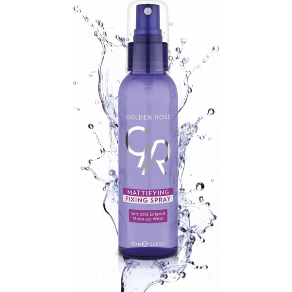 MAKE UP FIXING SPRAY GOLDEN ROSE