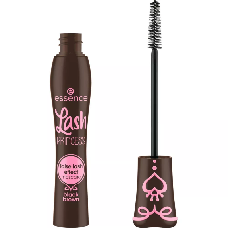 MASCARA LASH PRINCESS FALSE LASH EFFECT BLACK BROWN ESSENCE