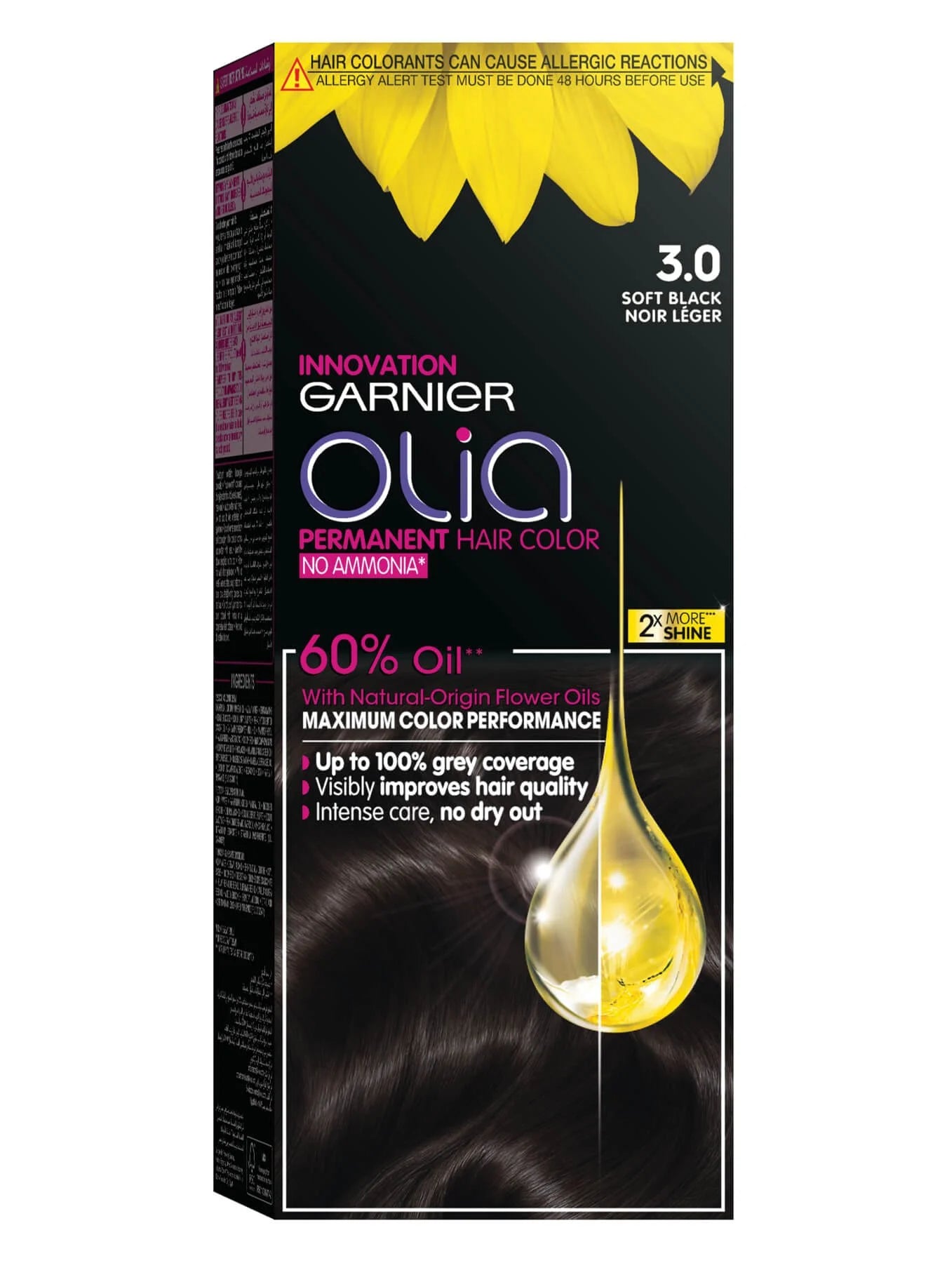 COLORATION Garnier Olia 1.0 Noir