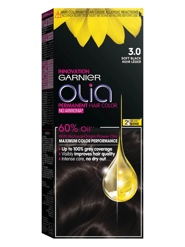 COLORATION Garnier Olia 1.0 Noir