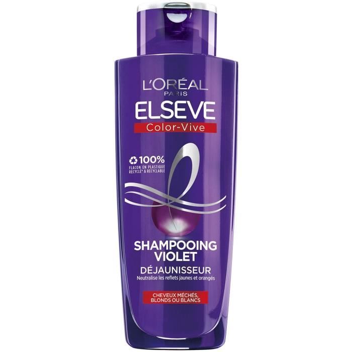 L’ORÉAL ELSÈVE – COLOR VIVE – SHAMPOOING SOIN PROTECTION DE COULEUR VIVE PURPLE- 200ML