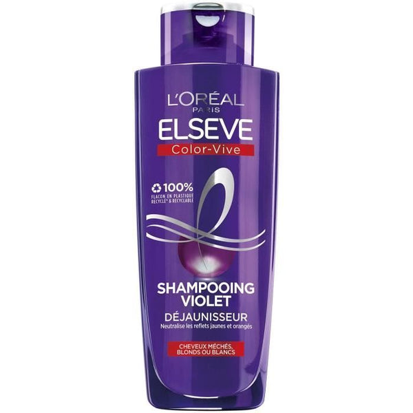 L’ORÉAL ELSÈVE – COLOR VIVE – SHAMPOOING SOIN PROTECTION DE COULEUR VIVE PURPLE- 200ML
