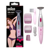 Braun Silk-épil Bikini Styler FG1100 Rose Et 4 Accessoires