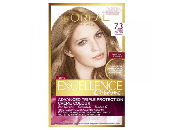 LOREAL Excellence Creme 7.3 Dark Golden Blonde