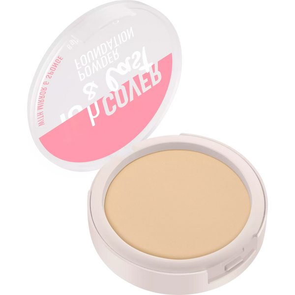 16h COVER & last POWDER FOUNDATION fond de teint poudre longue tenue - 01 Porcelaine