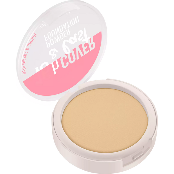 16h COVER & last POWDER FOUNDATION fond de teint poudre longue tenue - 01 Porcelaine