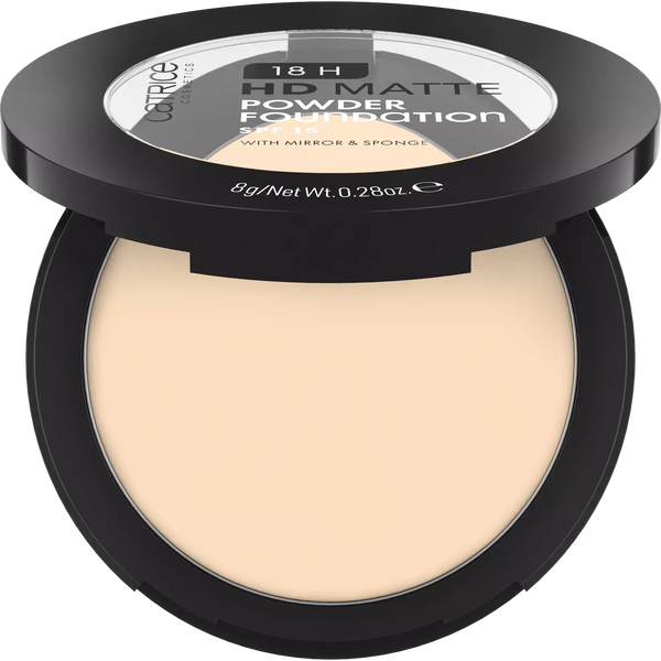18H HD Matte Powder Foundation fond de teint CATRICE catrice