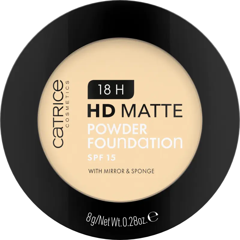 18H HD Matte Powder Foundation fond de teint CATRICE catrice