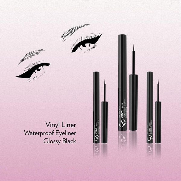 EYELINER VINYL WATERPROOF NOIR GOLDEN ROSE