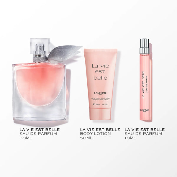 Coffret La Vie Est Belle Eau de Parfum 50ml Trio