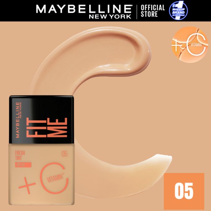 MAYBELLINE - FOND DE TEINT FIT ME FRESH TINT SPF 50 + VITAMIN C 05