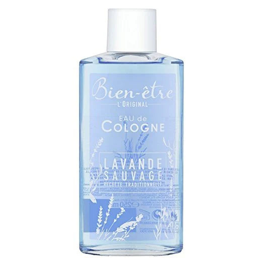 BIEN ÊTRE – EAU DE COLOGNE AU PARFUM DE LAVANDE SAUVAGE – 250 ML