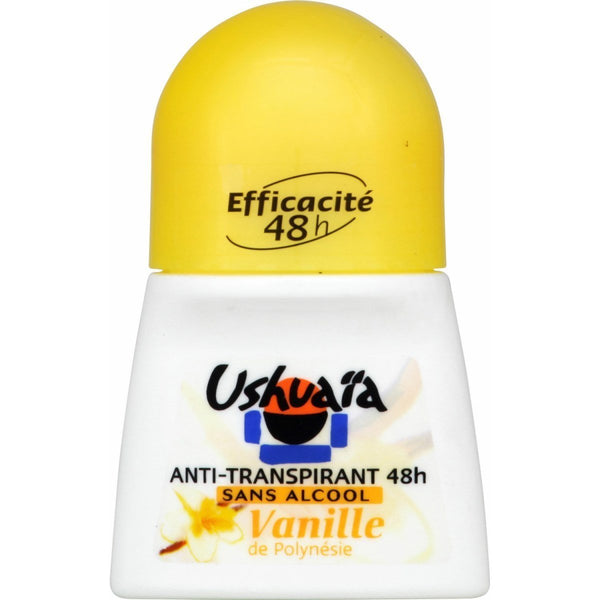 USHUAÏA – DÉODORANT FEMME BILLE PARFUM VANILLE DE POLYNÉSIE – 50 ML