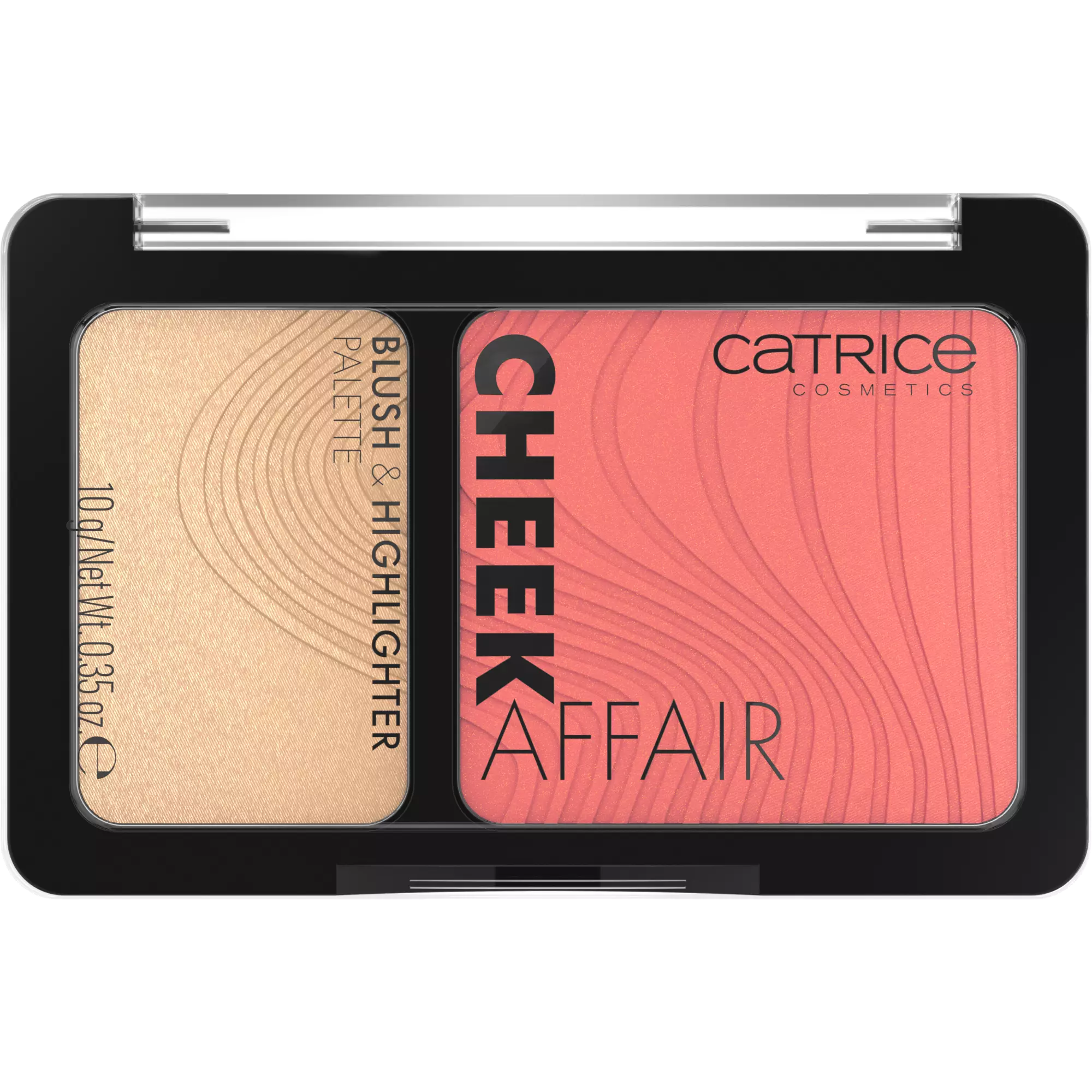 Cheek Affair Blush & Highlighter Palette 030 - Hot Peach Summer