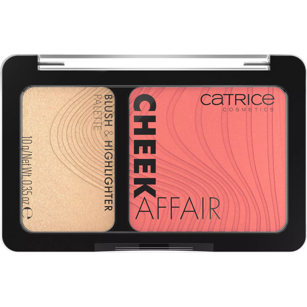 Cheek Affair Blush & Highlighter Palette 030 - Hot Peach Summer