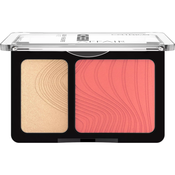 Cheek Affair Blush & Highlighter Palette 030 - Hot Peach Summer